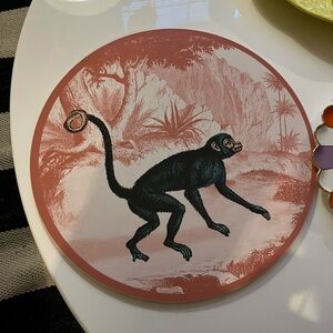 Les Ottomans for Anthropologie wood placemat